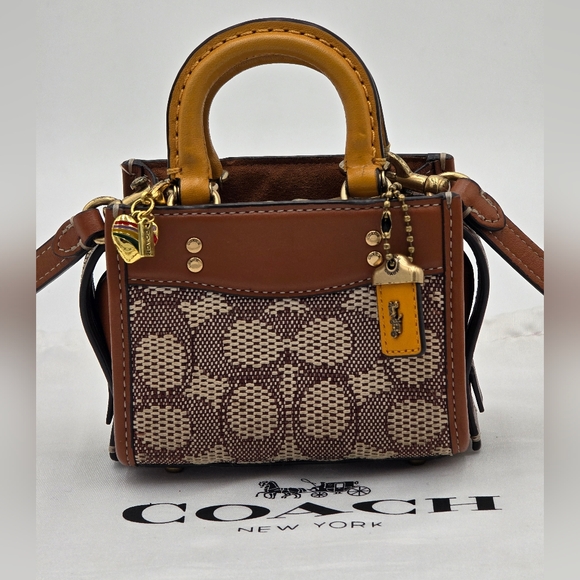 Coach Handbags - Coach 1941 Rogue Satchel 12 In Signature Jacquard , GUC